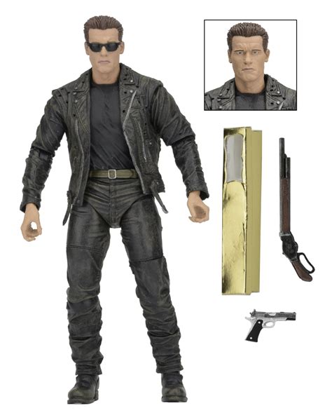 Terminator 2 7 Scale Action Figure T 800 25th Anniversary 3d