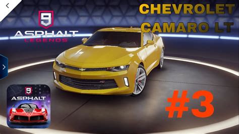 Asphalt 9 Legends Chevrolet Camaro Lt Youtube