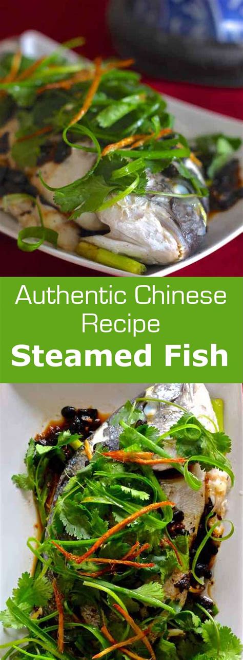 Make this chinese steamed fish recipe using a steamer or bake it in foil! Steamed Fish - Traditional Chinese Recipe | 196 flavors