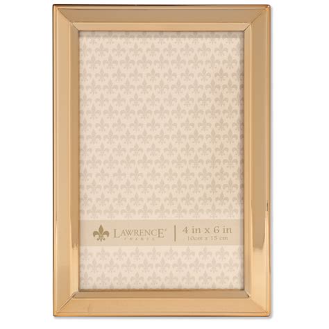 4x6 Gold Metal Picture Frame Classic Bevel