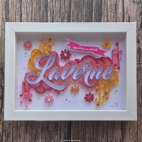 © Myhomycrafts Quilled Names Pictures Searched By Châu Khang