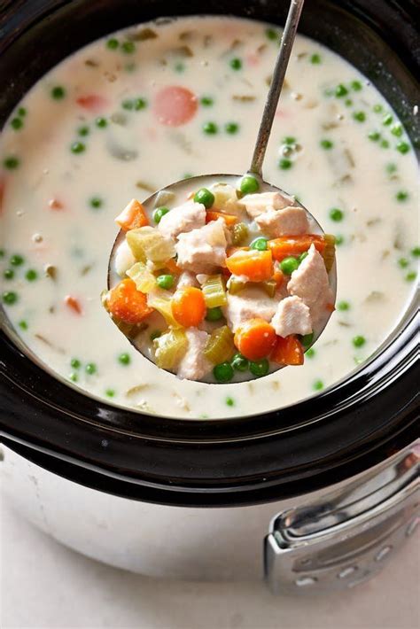 This chicken stew is a one pot dinner that's easy enough for midweek and a firm favourite with all! How To Make Slow Cooker Cream of Chicken Soup | Recipe | Things For Your Slow Cooker | Easy ...