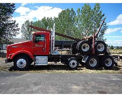 Kenworth T800 Logging Trucks In Oregon For Sale Used Trucks On