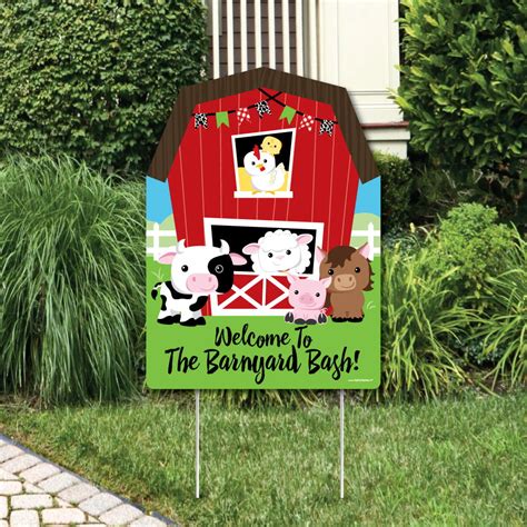 Farm Animals Party Decorations Birthday Party Or Baby Shower