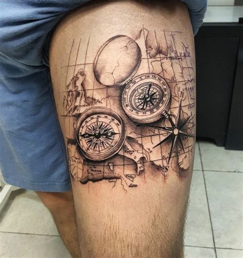 120 Best Compass Tattoos For Men Improb