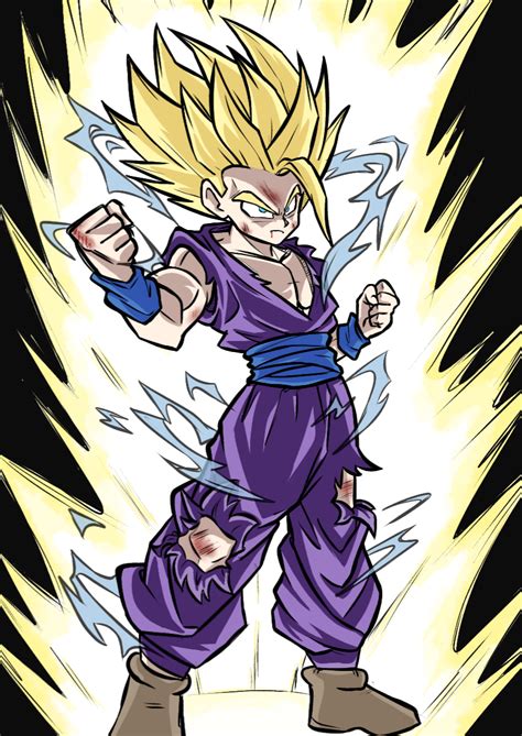 Oc A Super Saiyan 2 Gohan Rdbz