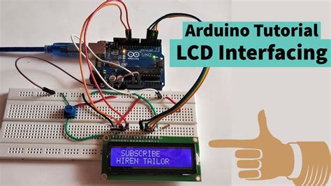 Lcd Interfacing And Programming With Arduino Youtube