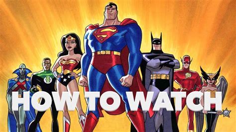 How To Watch The Dc Animated Universe In Chronological Order Youtube