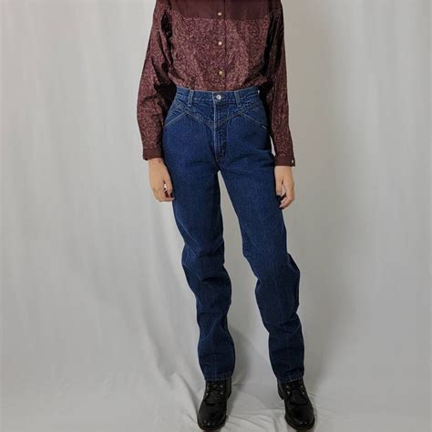 Vintage 80s High Waisted Rockies Jeans Etsy