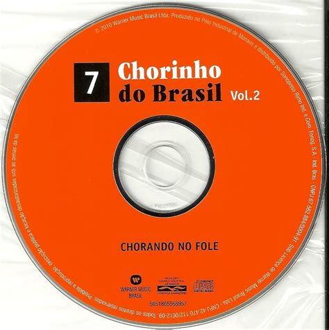 Cd Coletânea Chorinho Do Brasil Cd 7 Vol2 Chorando No Fole