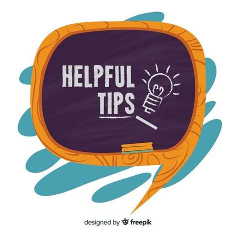 Download Flat Helpful Tips Concept For Free Helpful Hints Tips
