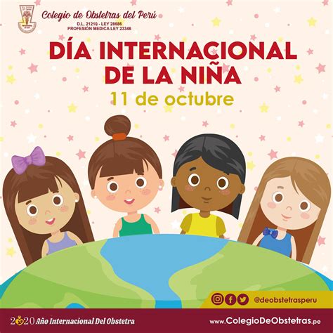 DÍa Internacional De La NiÑa Colegio De Obstetras Del Perú