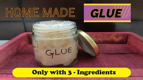Diy Homemade Super Strong Glue At Home Non Toxic Paper Mache Glue