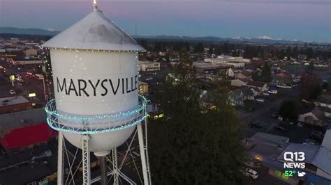 Marysville Water Tower Goes Dark For Holiday Celebration Due To Costly