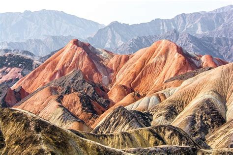 The Incredible Painted Zhangye Danxia Mountains Of China Intrepid
