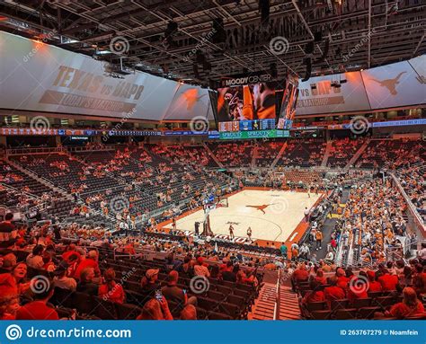 Moody Center Basketball Arena In Downtown Austin Texas Editorial Stock