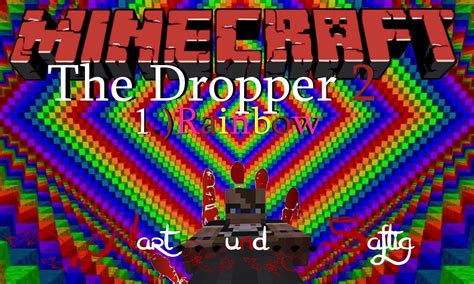 The Dropper 2 Minecraft Adventure Map 1 Rainbow Hdger Youtube