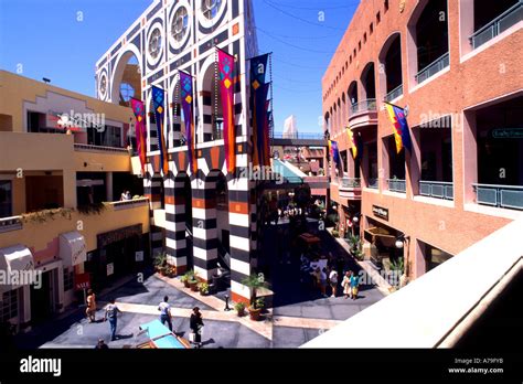 San Diego Westfield Horton Plaza Shopping Mall Usa Stock Photo 6724858
