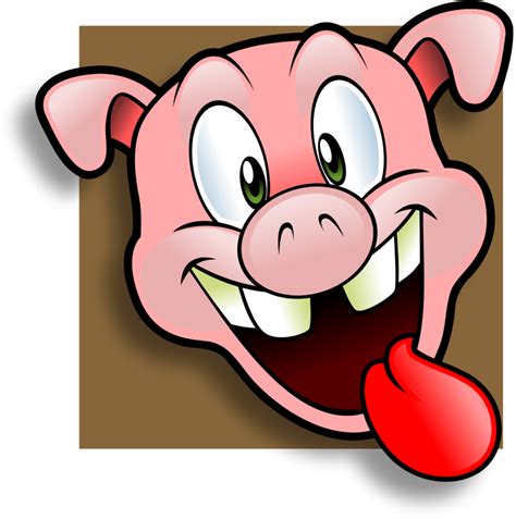 Cartoon Pig Face Clipart Best
