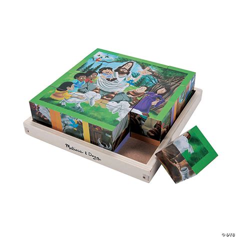 Melissa And Doug ® New Testament Cube Puzzle Discontinued