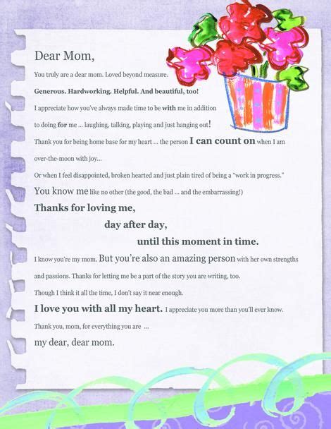 Dear Daughter Letter Digital Download In 2020 Dear