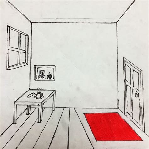 The Helpful Art Teacher Draw A Surrealistic Room In One