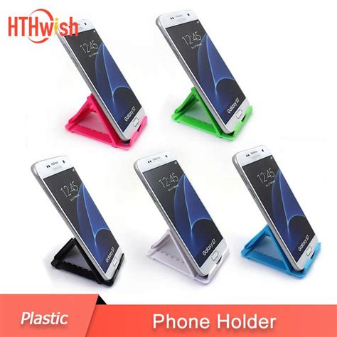 Cheap Universal Folding Table Cell Phone Support Plastic Holder Desktop