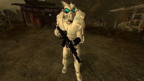Advanced Power Armor White Remnants Fallout New Vegas Mods