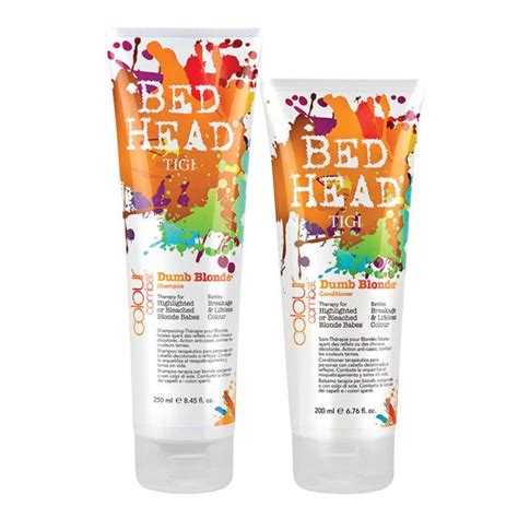 Shop Tigi Bed Head Colour Combat Dumb Blonde Shampoo Conditioner Duo