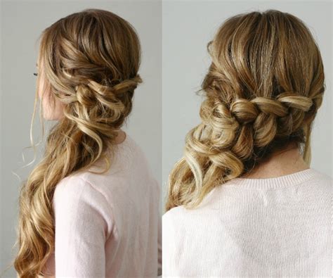 Side Swept Dutch Braid Missy Sue