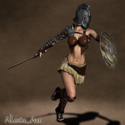 Gladiatrix Warrior Woman Poser Action Poses