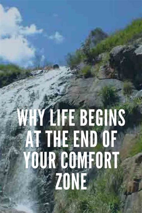 Why Life Begins At The End Of Your Comfort Zone Written In Waikiki
