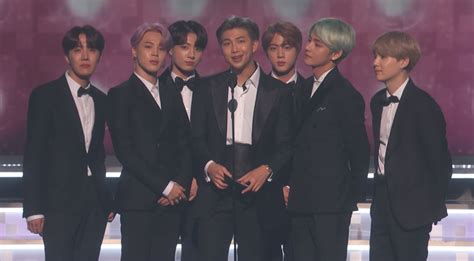 The legacy of bts just hit a new milestone with the south korean pop band and their team earning their very first grammy recognition at the upcoming 61st annual grammy awards. BTS Presents a Grammy, And Fans Lose It on Twitter