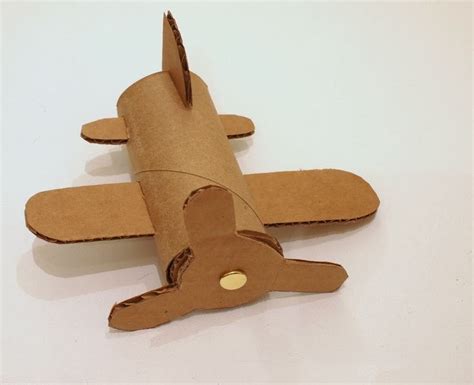 Make Toilet Roll Airplanes Template Included Airplane Crafts Paper