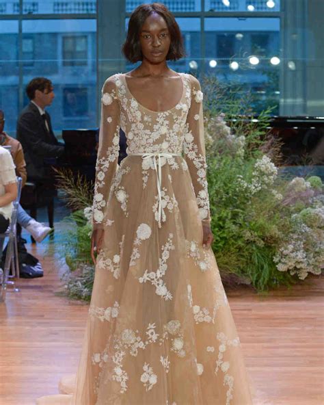Monique Lhuillier Fall 2017 Wedding Dress Collection Martha Stewart