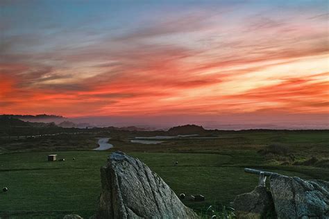 Pebble Beach Sunset Hdr 1 Photograph By Leroy Meyer Fine Art America