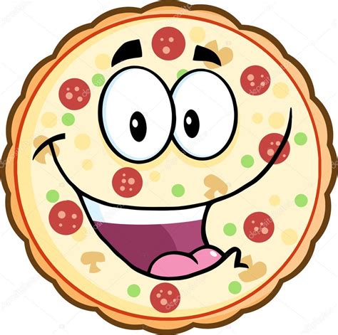 Pizza Pie Cartoon