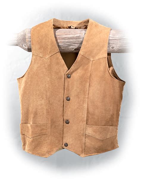 Suede is a special type of leather in. Lightweight Suede Leather Vest | Russell's For Men