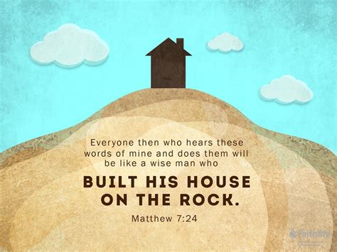Verse Of The Day Matthew 7 24 KJV Highland Park Baptist Church