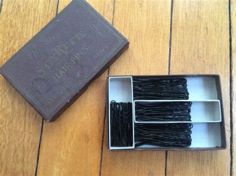 Vintage Sta Rite Hair Pins Turn Of The Century In Gorgeous Box With