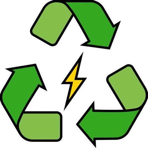 Recycle Energy Free Ecology And Environment Icons