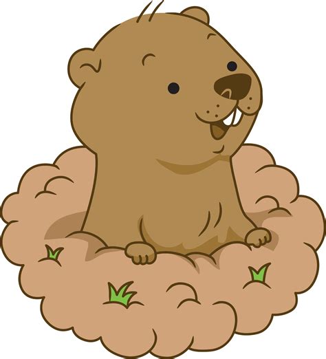 48 Free Groundhog Clipart