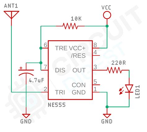 Building A Simple Current Detector Circuit With 555 Timer And Few