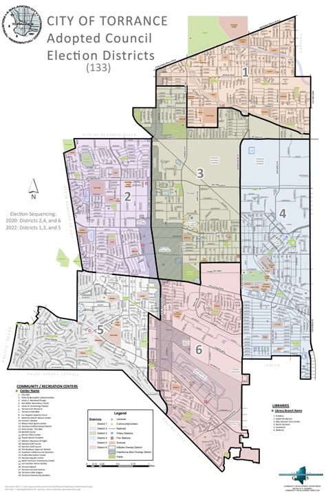 City Council Districts City Of Torrance