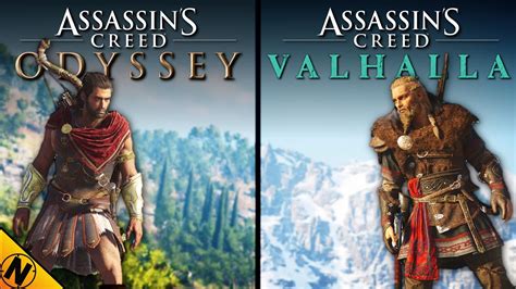 Assassin S Creed Valhalla Vs Assassin S Creed Odyssey Direct