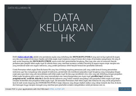 datahk4d