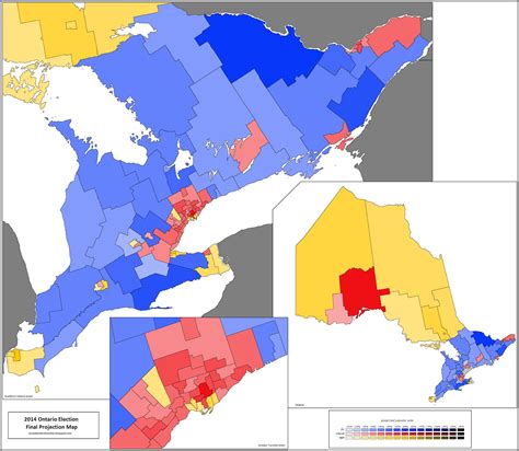 Canadian Election Atlas 2014 Ontario Election Final Projection