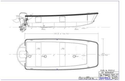 20 Welded Aluminum Flat Bottom Workboat Design Kit Response Marine