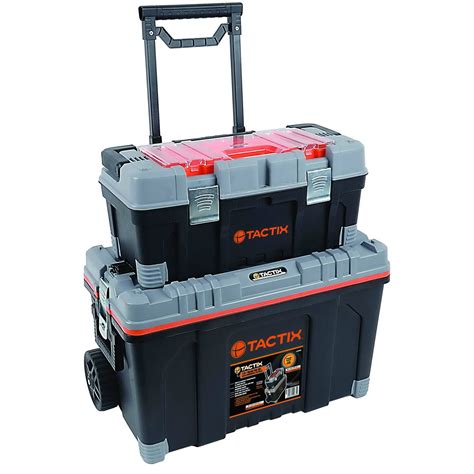 Tactix 2 In 1 Rolling Tool Box