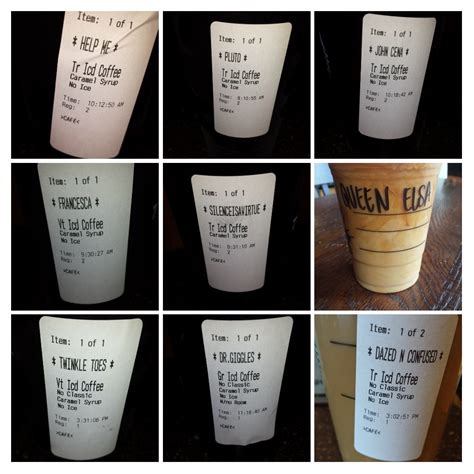 Your Name On Your Starbucks Cup